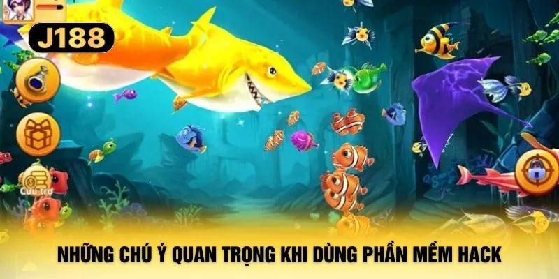 Những chú ý quan trọng khi dùng phần mềm hack